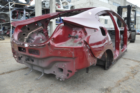 Quarter wing rear right Chevrolet Volt 16- on the body, red, dents, bumps