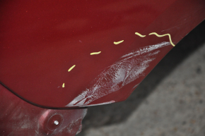 Quarter wing rear right Chevrolet Volt 16- on the body, red, dents, bumps