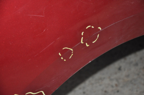 Quarter wing rear right Chevrolet Volt 16- on the body, red, dents, bumps