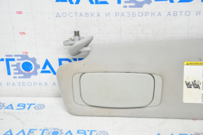 Left visor Toyota Sequoia 08-09 gray, chemically treated