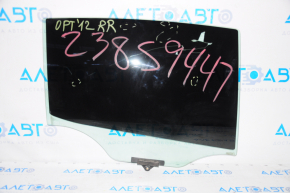 Glass door rear right Kia Optima 11-16 scratches