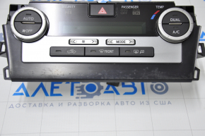 Climate control Toyota Camry v50 12-14 usa auto with heated mirrors, scratch on glass, worn overlay and knobs