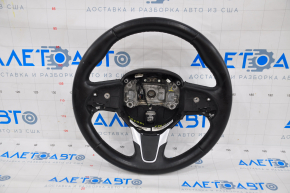 Naked steering wheel Chrysler 200 15-17 leather black, scratches
