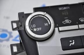 Climate control Toyota Camry v50 12-14 usa manual with heated mirrors, knobs and cover are worn