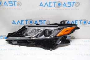 Headlight front left complete Toyota Camry v70 18-20 halogen + LED TYC