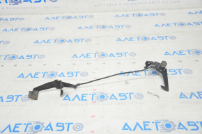 Toyota Sequoia 08-09 hood lock release handle under the hood