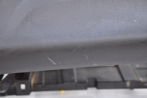 Torpedo front panel without AIRBAG Ford Focus mk3 15-18 rest black, crack in the strip, worn steering wheel pad