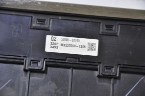Climate control Toyota Avalon 13-18 2 zones glass is rubbed, a bump on the overlay