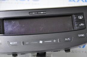 Climate control Toyota Avalon 13-18 2 zones glass is rubbed, a bump on the overlay