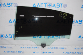 Glass of the rear left door Hyundai Elantra AD 17-20 scratches