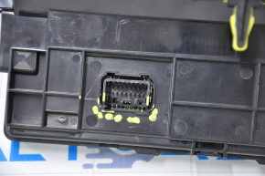 Climate control Toyota Avalon 13-14 3 zones scratch on glass, bump on trim, broken chip and guides