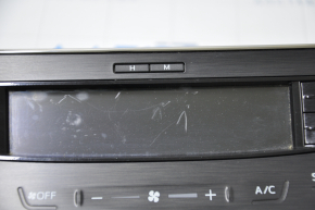 Climate control Toyota Avalon 13-14 3 zones scratch on glass, bump on trim, broken chip and guides