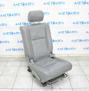 Seat 2 row right Toyota Sequoia 08-14 leather gray