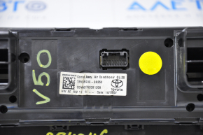 Climate control Toyota Camry v50 12-14 usa manual worn overlay and left knob