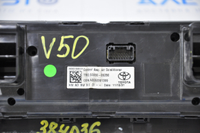 Climate control Toyota Camry v50 12-14 usa manual worn overlay and knobs