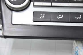 Climate control Toyota Camry v50 12-14 usa manual scratch on the lining, the knobs are worn