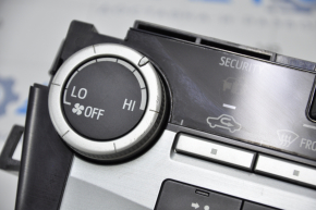 Climate control Toyota Camry v50 12-14 usa manual scratch on the lining, the knobs are worn