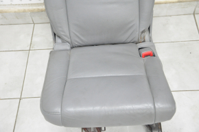 Seat 3 row right Toyota Sequoia 08-10 leather gray