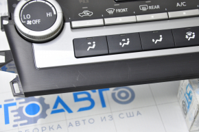 Climate control Toyota Camry v50 12-14 usa manual scratches on glass and trim, knobs are worn