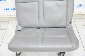 Seat 3 row left Toyota Sequoia 08-14 leather gray