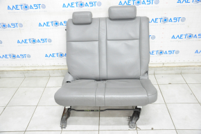 Seat 3 row left Toyota Sequoia 08-14 leather gray