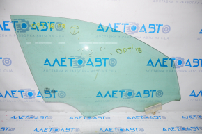 Front right door glass Kia Optima 16-20 scratches