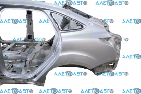 Quarter wing rear left Ford Focus mk3 11-18 4d silver UX, bumps on the body