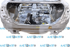 Rear panel Ford Focus mk3 11-18 4d assembled 2 parts silver, on the body