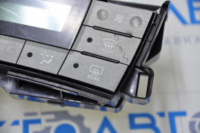 Climate control Toyota Prius 30 13-15 rest glass is rubbed, scratches on buttons