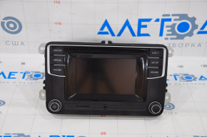 Tape recorder monitor radio VW Jetta 15-17 USA 6 buttons, scratches