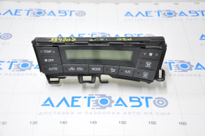 Climate control Toyota Prius 30-11 10-12 prerest rubbed glass and buttons
