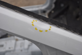 Front right quarter Ford Escape MK3 13-14 pre-restoration on the body white, bump