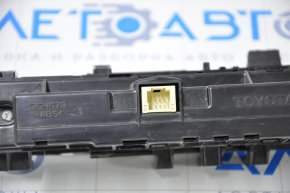 Climate control Toyota Prius 50 16-22 glass and buttons are rubbed