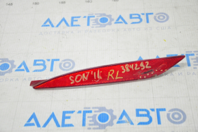 Reflector rear left Hyundai Sonata 11-13 cracks