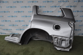 Quarter wing rear left Toyota Sequoia 08-11 silver, pokes