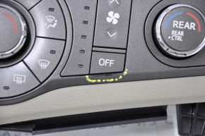 Climate control Toyota Sienna 11-14 beige paint peeling