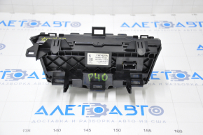 Climate control Toyota Prius V 12-17 wiped glass and joystick