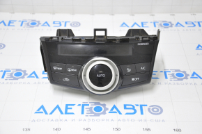 Climate control Toyota Prius V 12-17 scratches on the trim, rubbed glass and joystick
