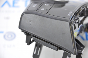Climate control Toyota Prius V 12-17 scratches on the trim, rubbed glass and joystick