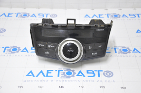Climate control Toyota Prius V 12-17 scratches on glass and trim, joystick rubbed