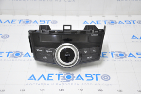 Climate control Toyota Prius V 12-17 scratches on glass and trim, joystick rubbed