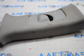 Center pillar trim upper belt left Lexus LS460 LS600h 07-12 gray, worn, for dry cleaning