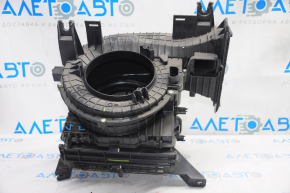 The bare fan housing, right side of a 1920 Hyundai Sonata.