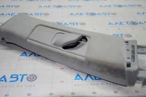 Center pillar trim upper belt right Toyota Prius 30 10-15 gray cloth, for dry cleaning