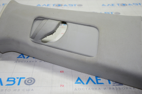 Center pillar trim upper belt right Lexus RX350 RX450h 10-14 gray, for dry cleaning