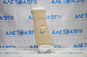 Center pillar trim upper belt left Lexus RX350 RX450h 10-14 beige, for dry cleaning