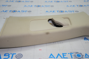 Center pillar trim upper belt left Lexus RX350 RX450h 10-14 beige, for dry cleaning