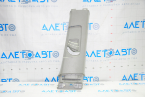 Center pillar trim upper belt right Toyota Highlander 08-13 gray, plastic turned white