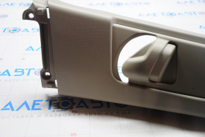 Center pillar trim upper belt right Toyota Camry v50 12-14 usa beige, worn