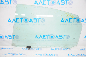 Glass of the rear left door Toyota Prius 30 10-15 no fastening, scratches